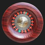 Holz-Roulette-Rad-Set für Roulette-Tische, professionelles Roulette-Rad mit Doppel-Null-Layout, Turntable-Freizeit-Tischspiele, perfekt für einen Spieleabend zu Hause oder eine Clubparty